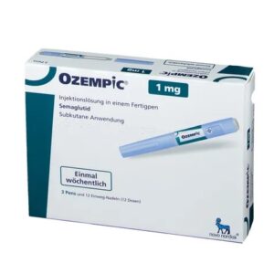 Оземпик Дания Ozempic для инъекций дозировка 1 мг в упаковке 3 ручки